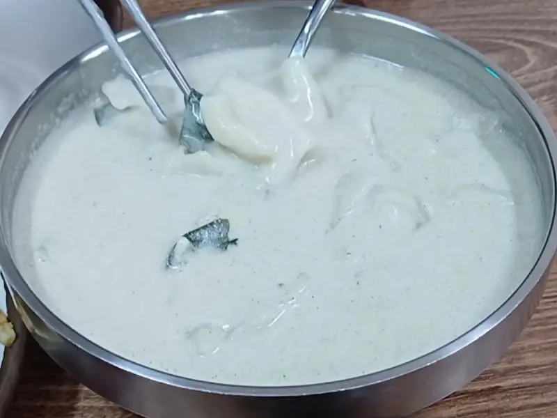 고소한 들깨수제비