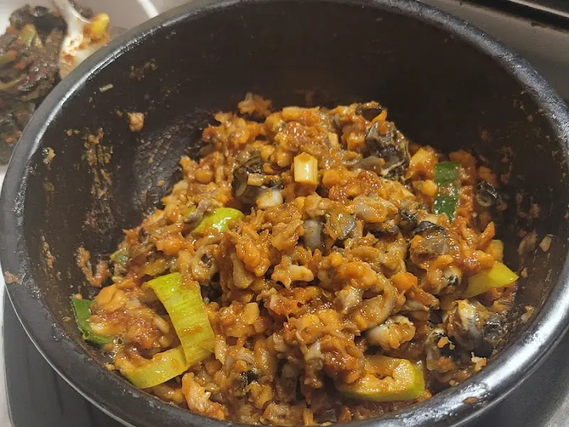 우렁쌈장 클로즈업