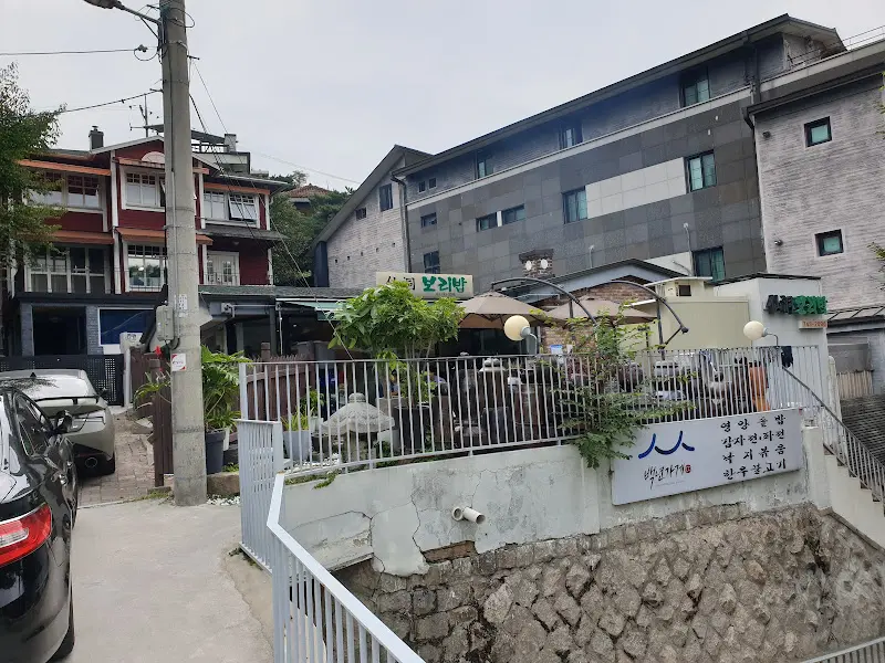 선동보리밥 외부 전경