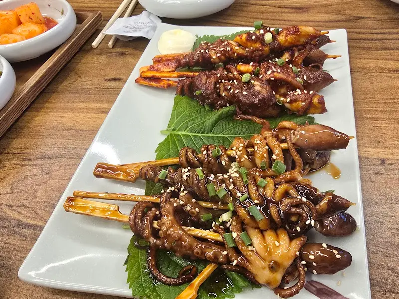 윤기가 흐르는 낙지 호롱이