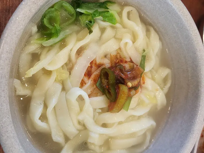 칼국수의 모습