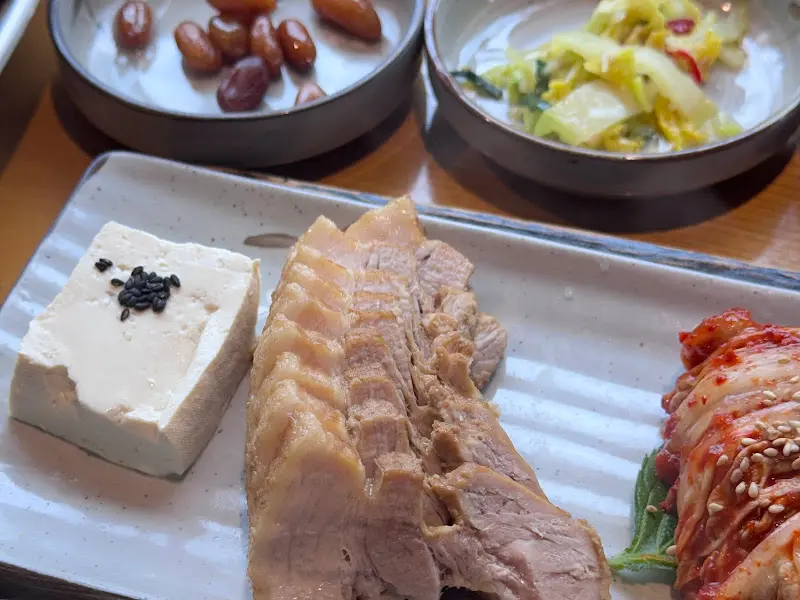 보쌈 수육 클로즈업