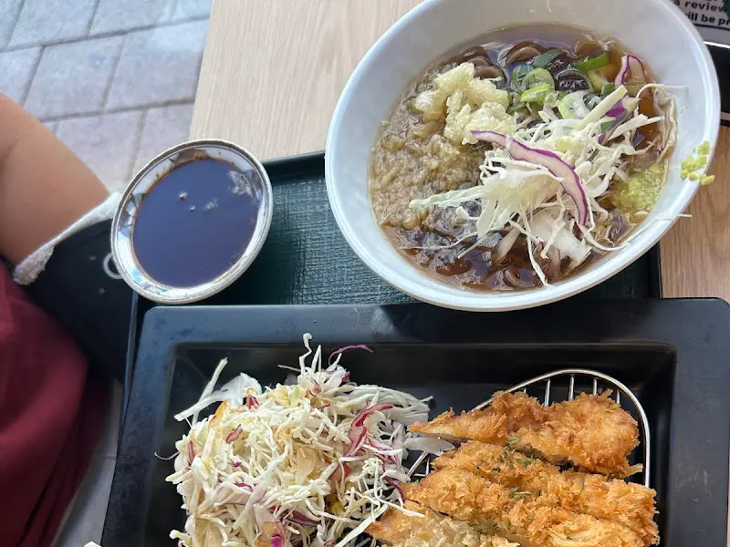 냉모밀과 가라아게