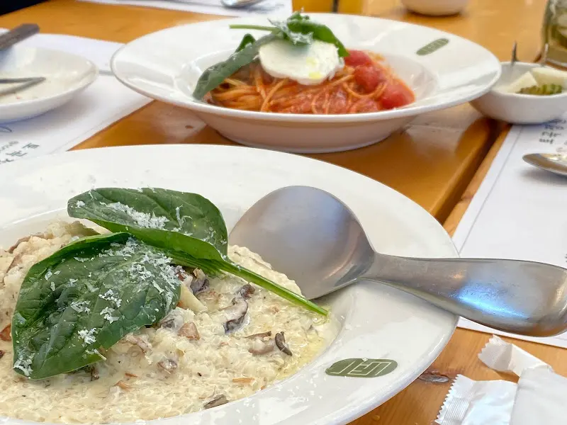 파스타와 필라프