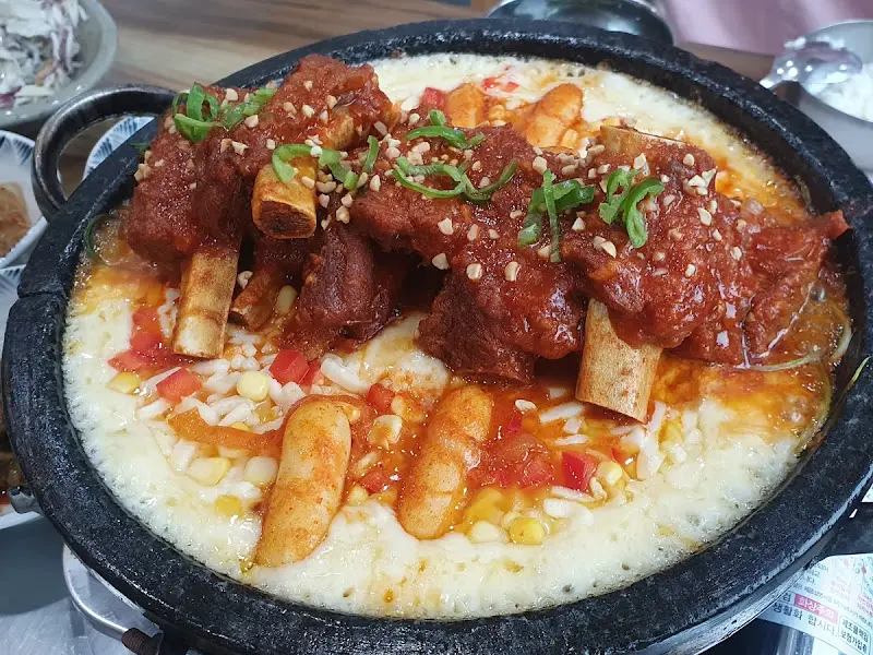 치즈 간장 등갈비