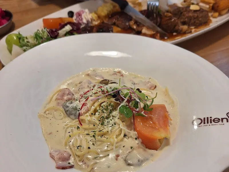 스테이크와 파스타