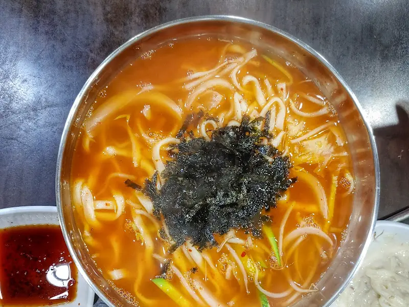 정주만두 칼국수
