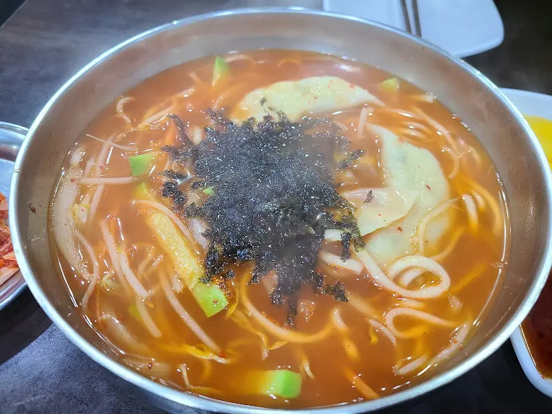 정주만두 칼만두