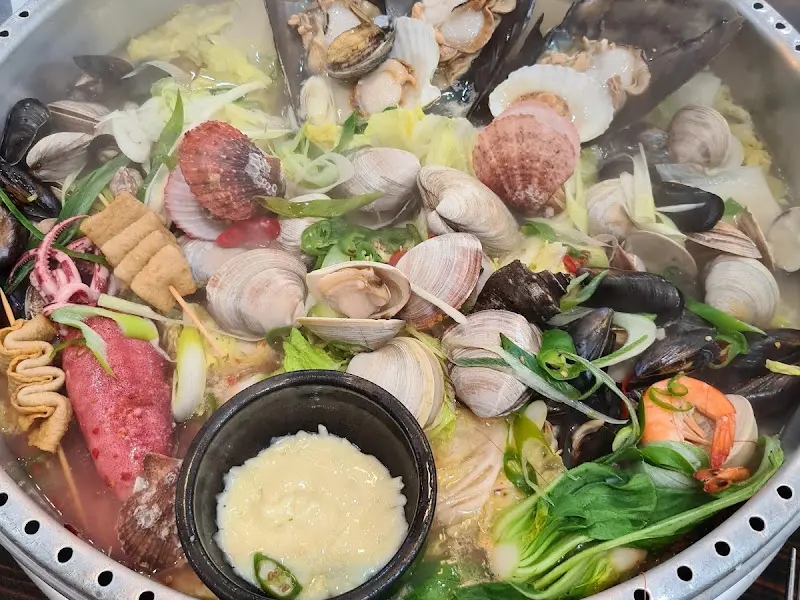 푸짐한 조개전골