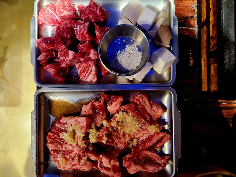 소갈비와 늑간살