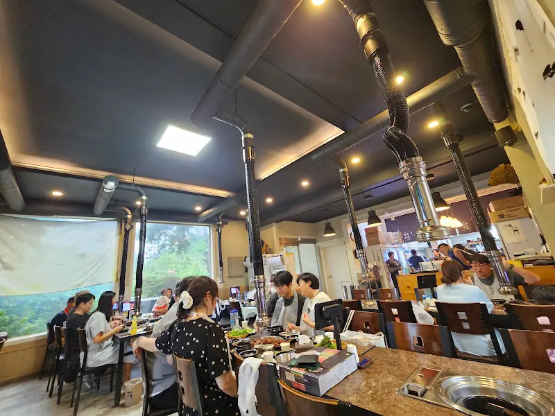 계수가든 내부 전경