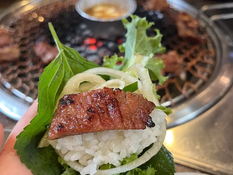 쌈 싸먹는 갈비