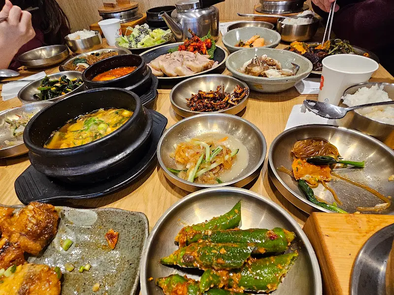 툇마루밥상 전체 상차림