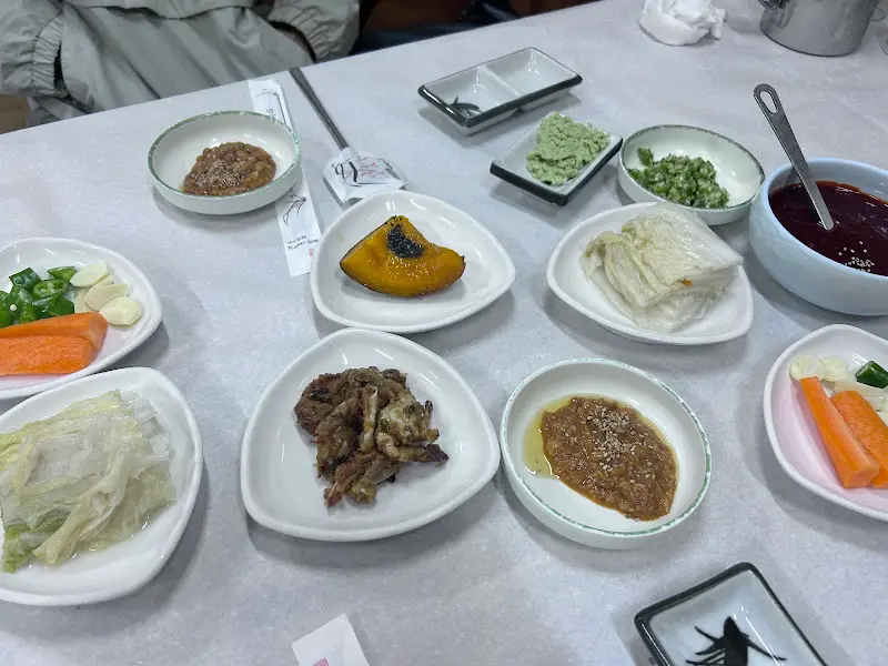 스쿠버횟집 밑반찬