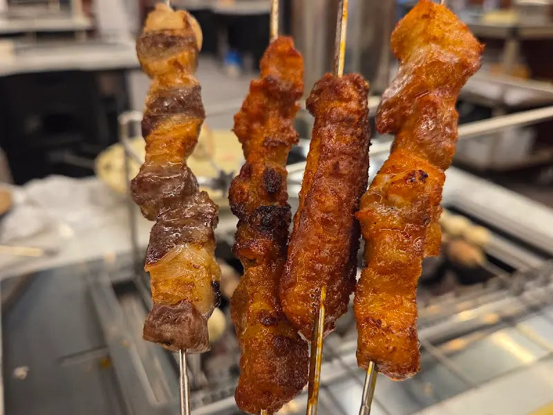 다양한 종류의 꼬치