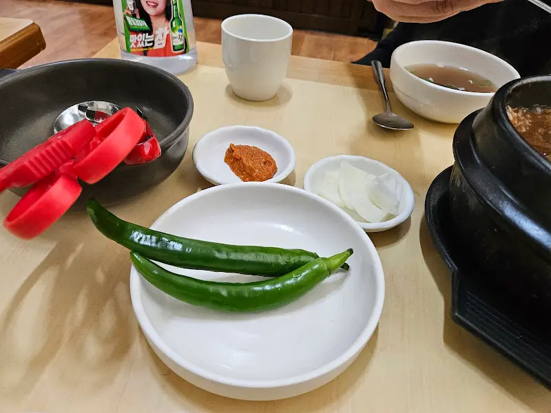 갈비찜과 밑반찬
