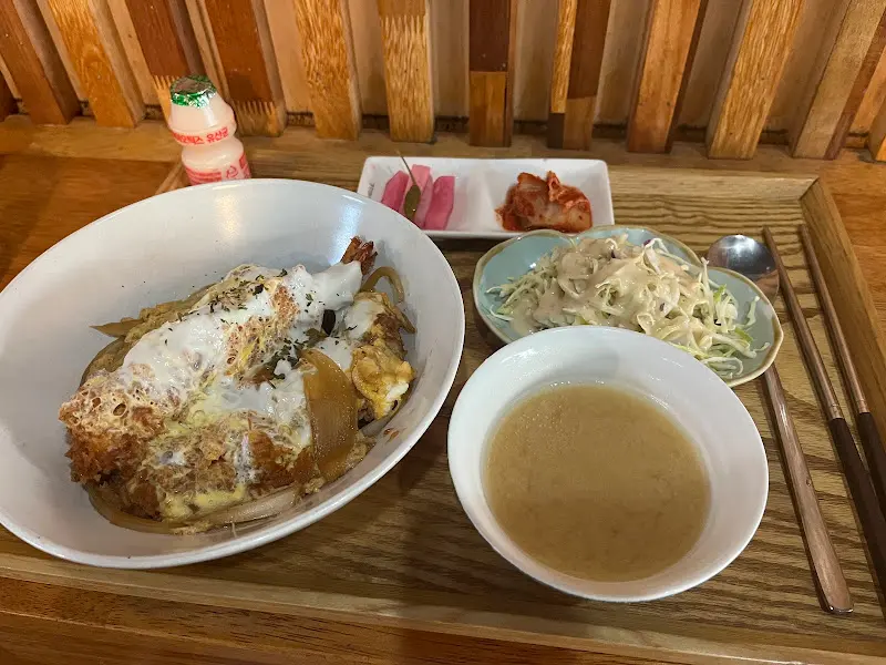 믹스카츠동 정식