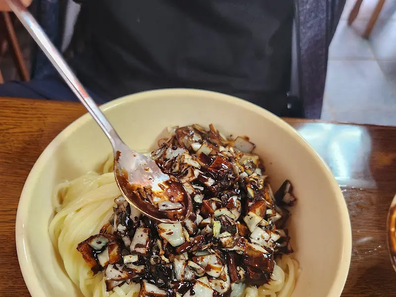 간짜장 비빈 후