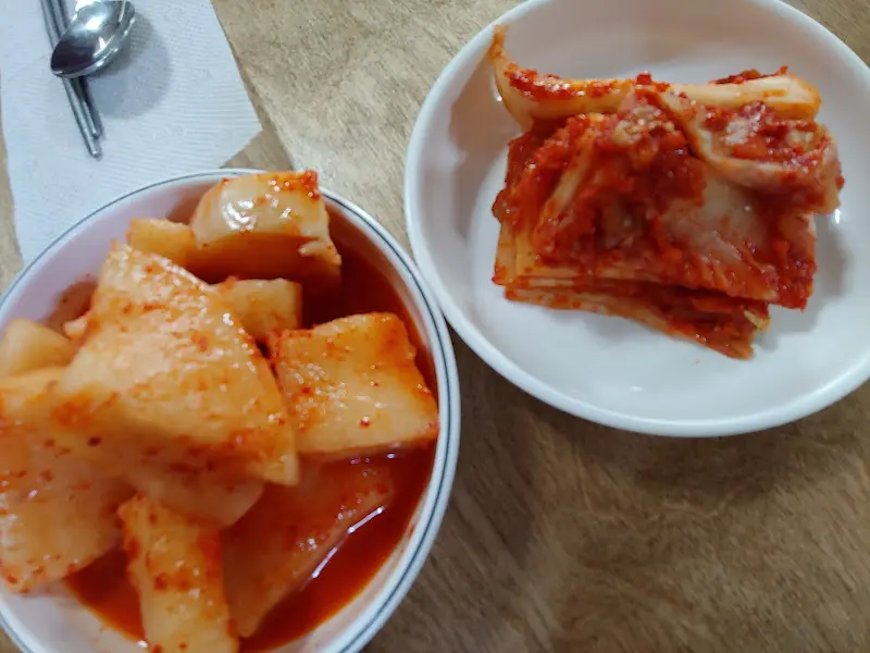 청양식당 기본 반찬