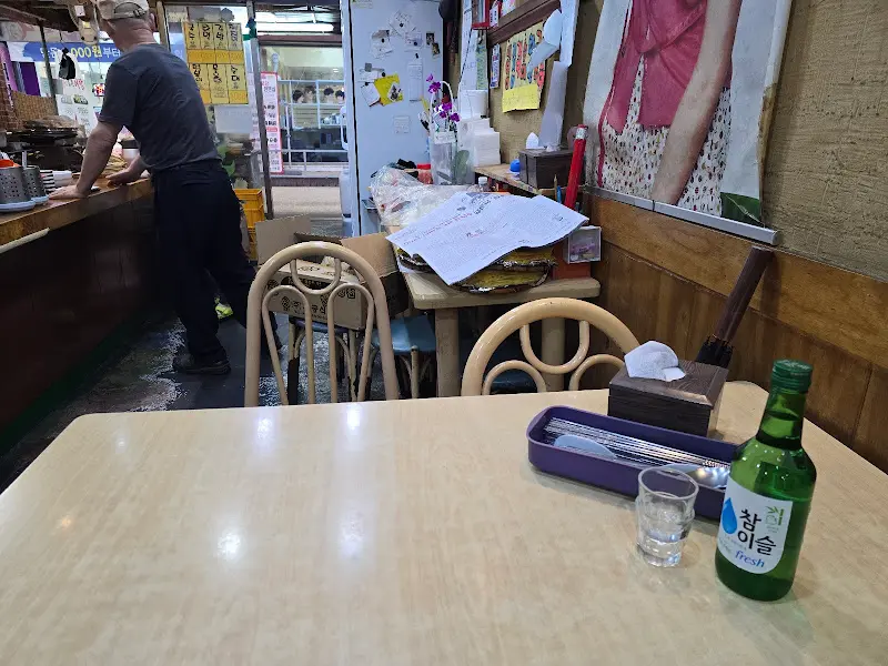 소박한 가게 내부