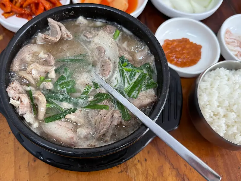 만복순대국 밥말이