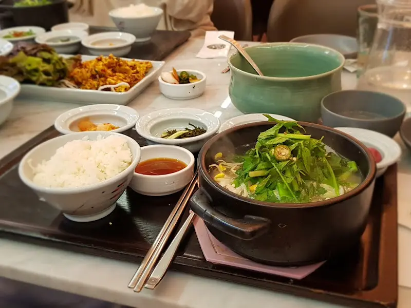 지리 대구탕 한상차림