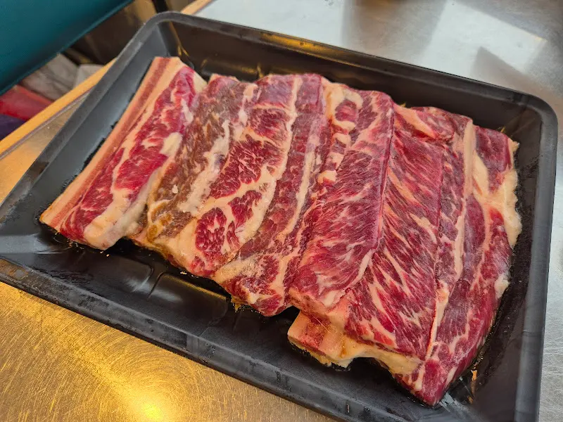 마블링 예술인 우대갈비