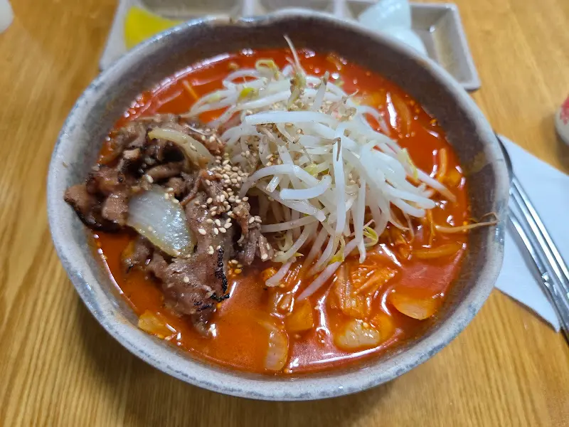 교동짬뽕의 환상적인 비주얼