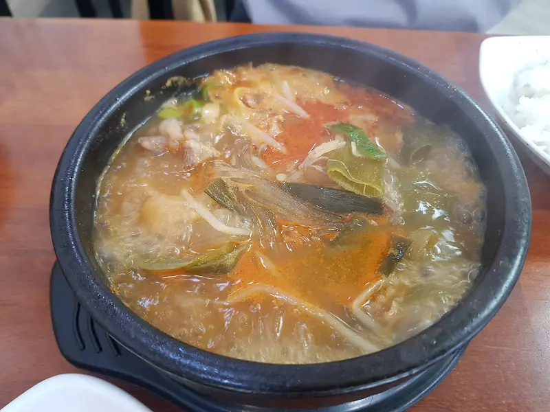 고기와 야채가 어우러진 평양불고기