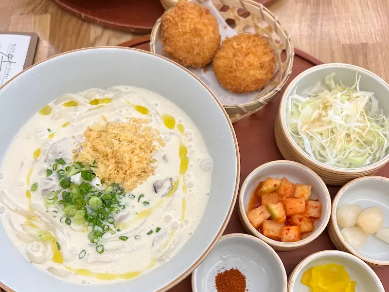 크림 우동과 고로케