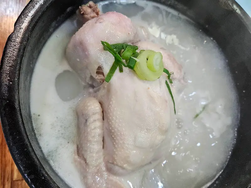 연화정삼계탕 내부 모습