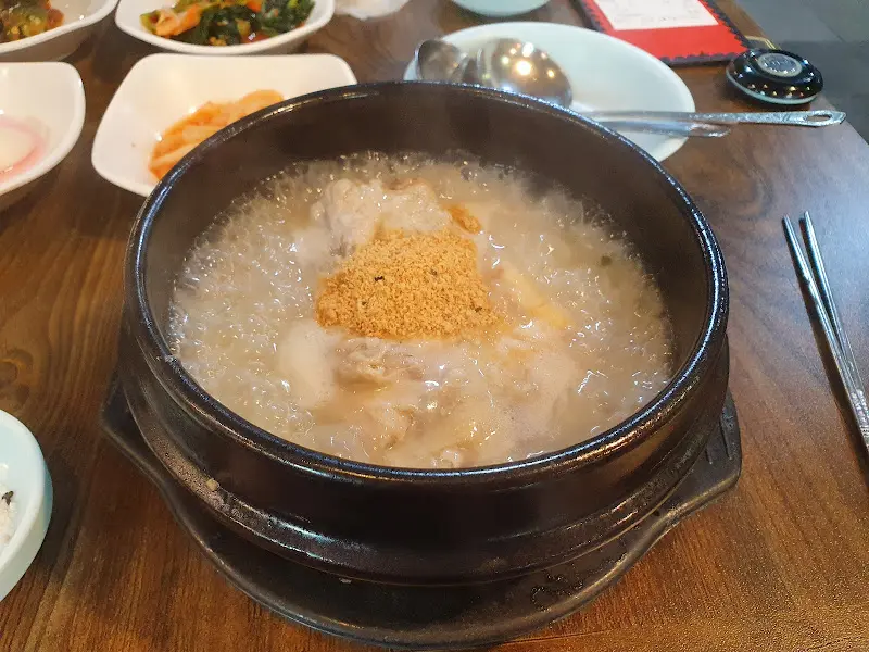 삼계탕 한상차림