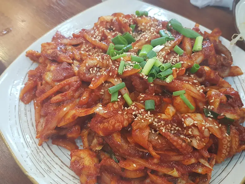 매콤한 쭈꾸미볶음