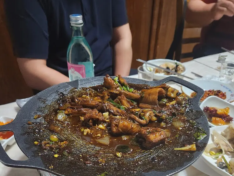 맛있게 구워진 아구구이
