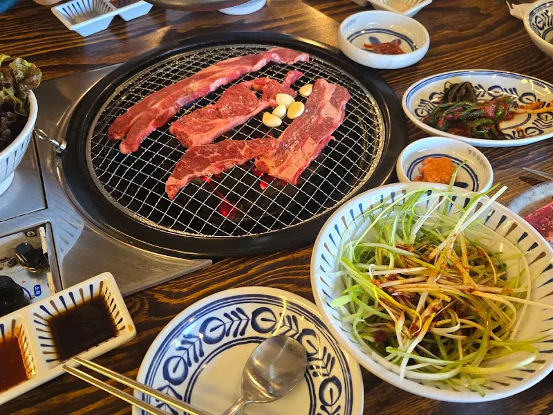 우두갈비 한상차림