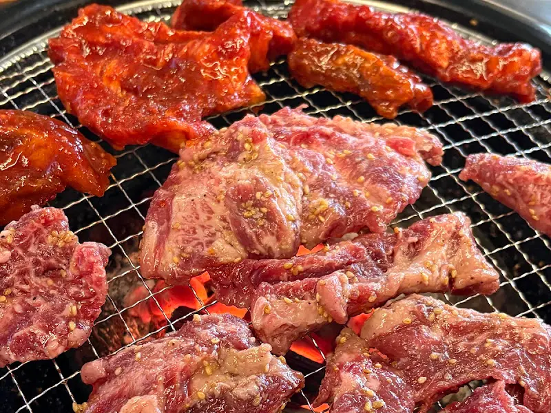 우두갈비 쌈채소