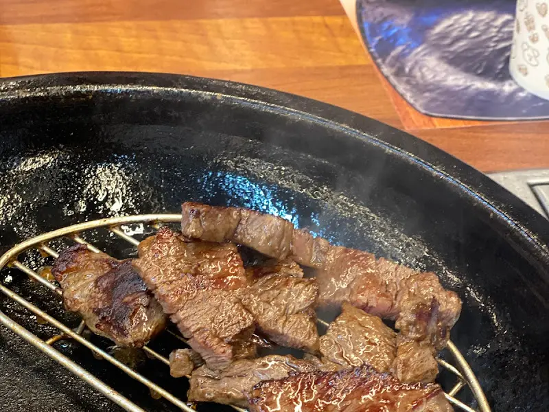 맛있게 익은 소고기