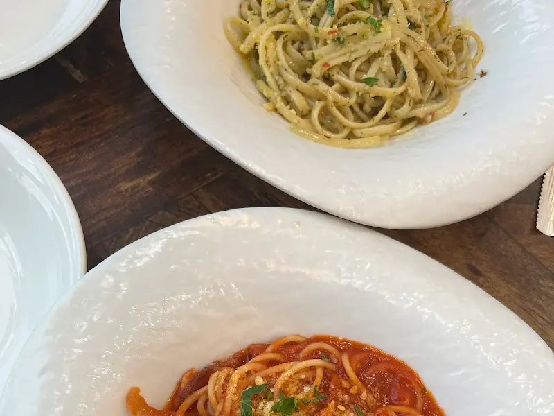 파스타 한 상 차림