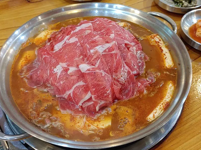 함부자집 산더미 소고기 샤브샤브