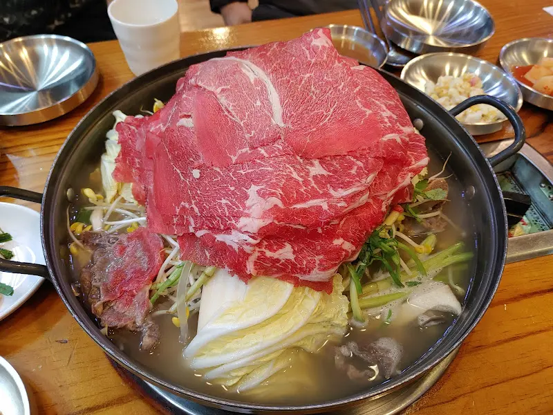 소고기 샤브샤브