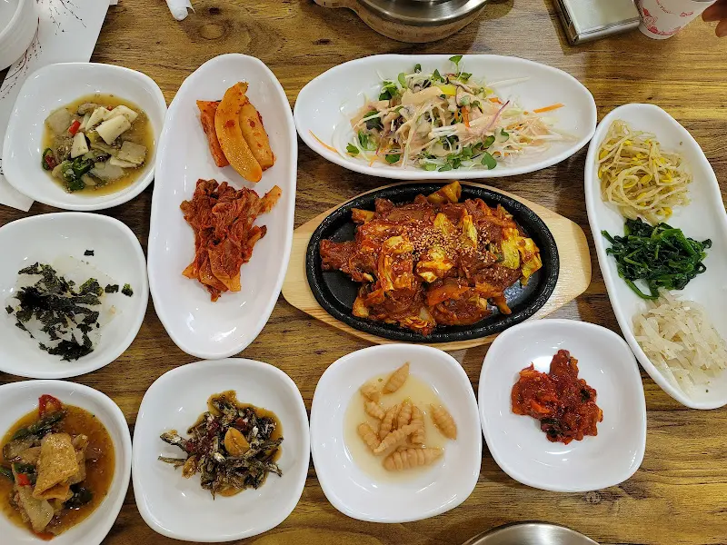 남도한정식 메뉴