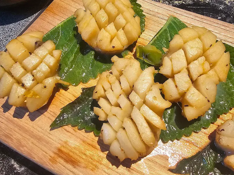 플레이팅도 예술인 탐라육해 음식들