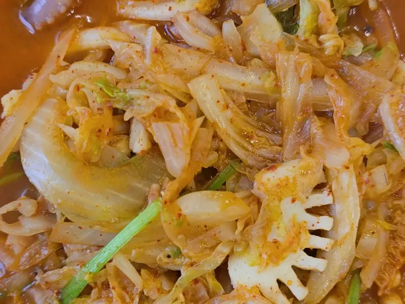 해산물이 듬뿍 들어간 짬뽕