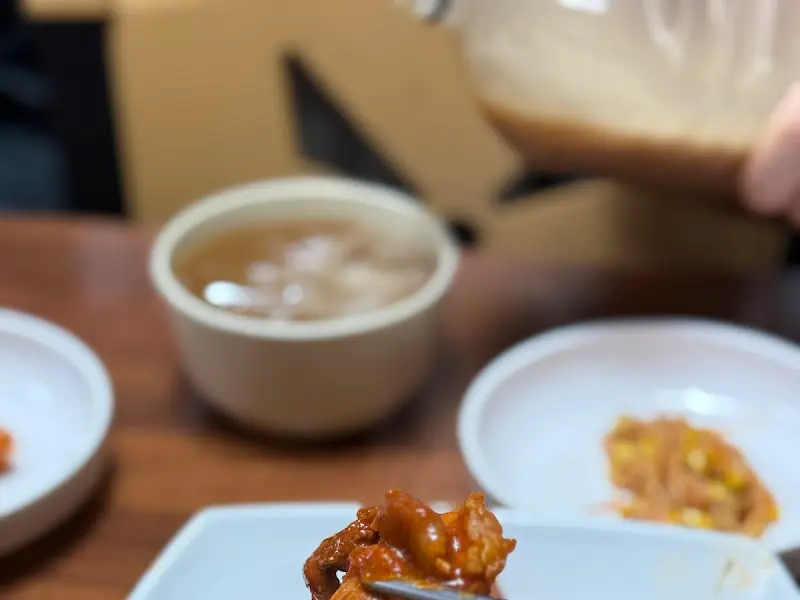 기본 반찬 세팅