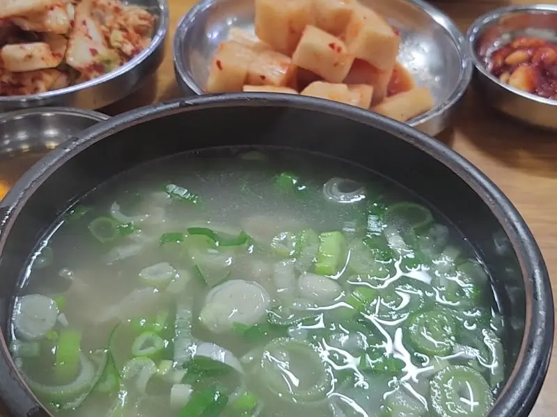 도가니탕 비주얼