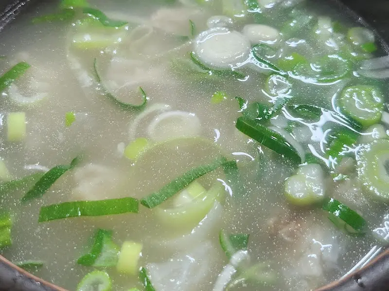도가니탕 국물