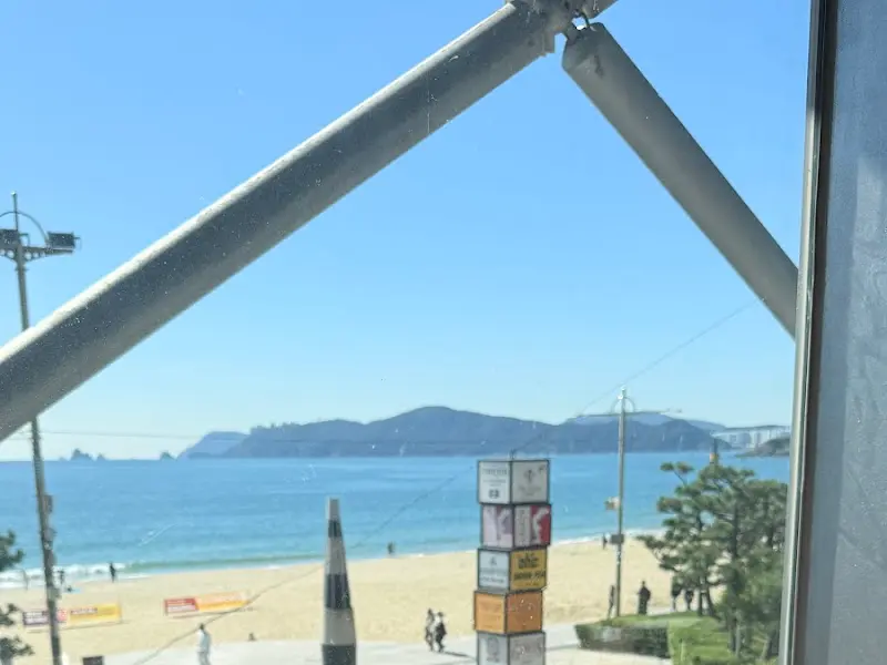 해운대 바다 뷰