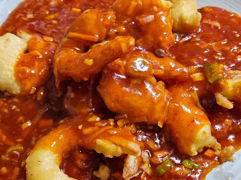 달콤새콤 깐풍새우