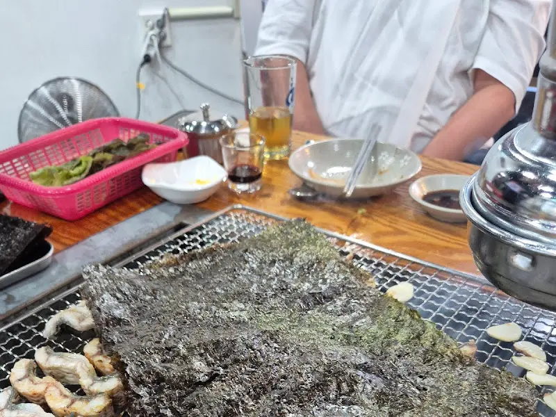 장어와 김의 만남