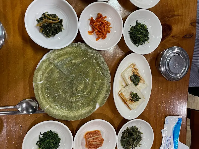 들풀밥상 밥상 전체샷